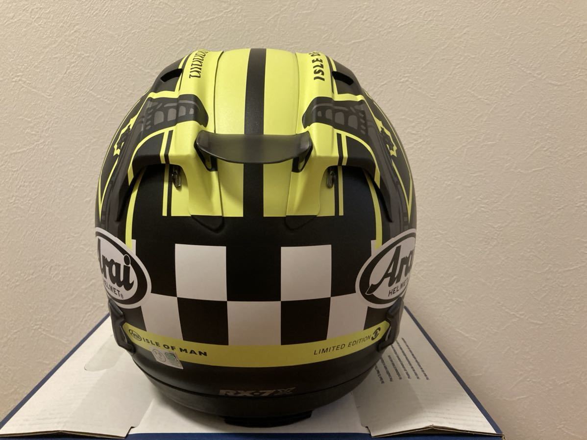 Arai アライ RX-7X iom-tt 2019 マン島 プロショップ限定モデル【M