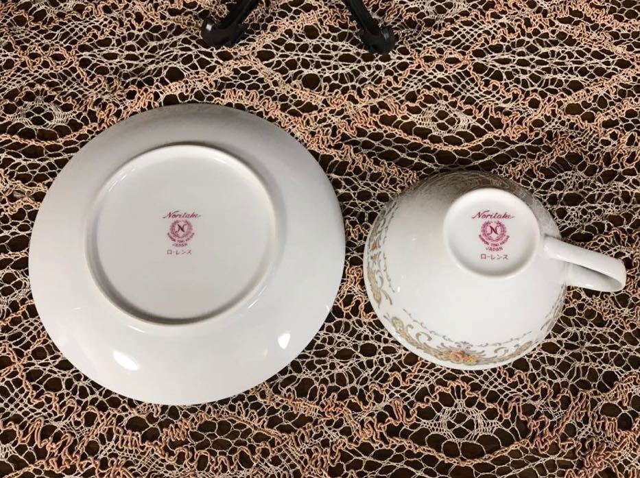 オールドノリタケ カップ&ソーサー Noritake ローレンス□昭和レトロ