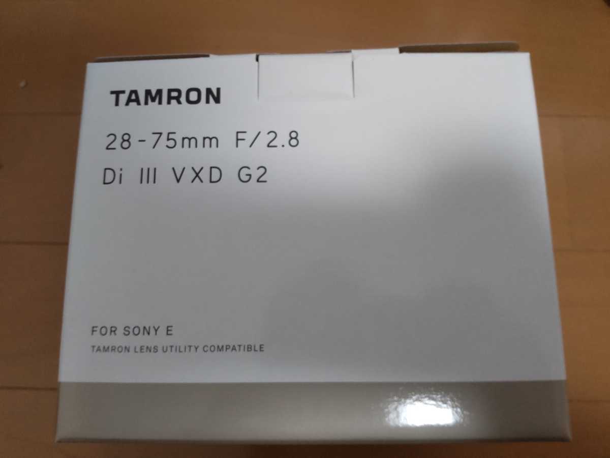 新品未開封 タムロン TAMRON 28-75mm F2.8 Di III VXD G2 A063 ソニーE ...
