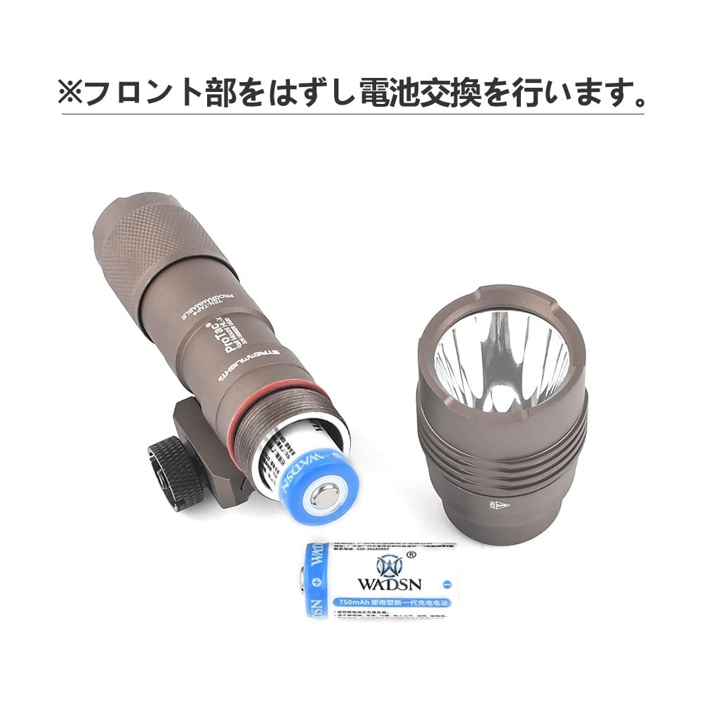 即納超激安 ヤフオク! - WADSN PROTAC レール HL-X フラッシュライト ス... 格安超歓迎