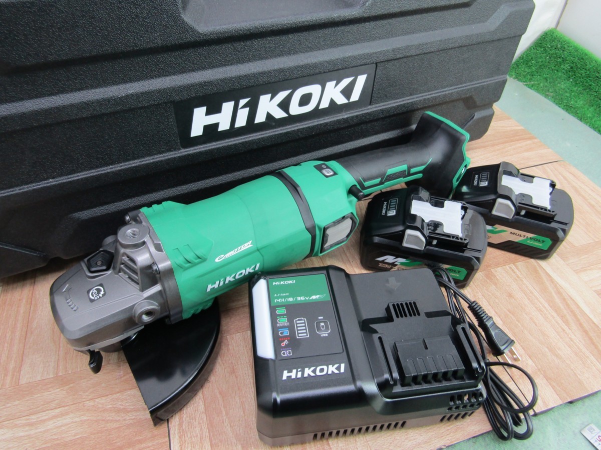 代引き不可 HiKOKI ハイコーキ 旧日立工機 G3618DA 2WP 180mm