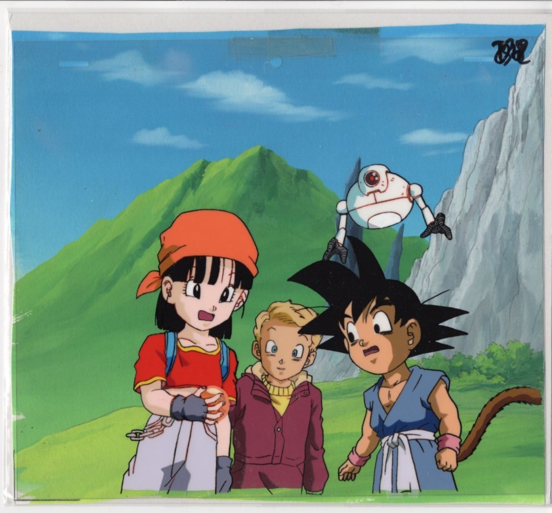 破格値下げ】 ドラゴンボール 合致背景画付 セル画 1 ♯ 原画 動画