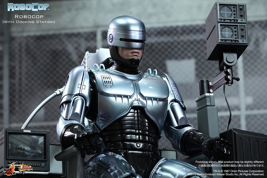 ロボコップ with ドッキング ステーション ダイキャスト MMS203 ホット