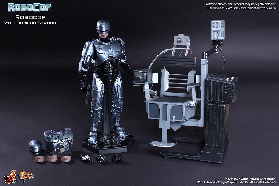 ロボコップ with ドッキング ステーション ダイキャスト MMS203 ホットトイズ ムービー マスターピース 1/6 新品 未開封_画像10