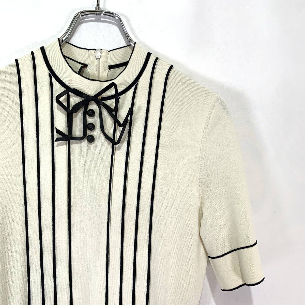 GUCCI グッチ リボン ドレス ニット ワンピース size XS 真贋済 正規品