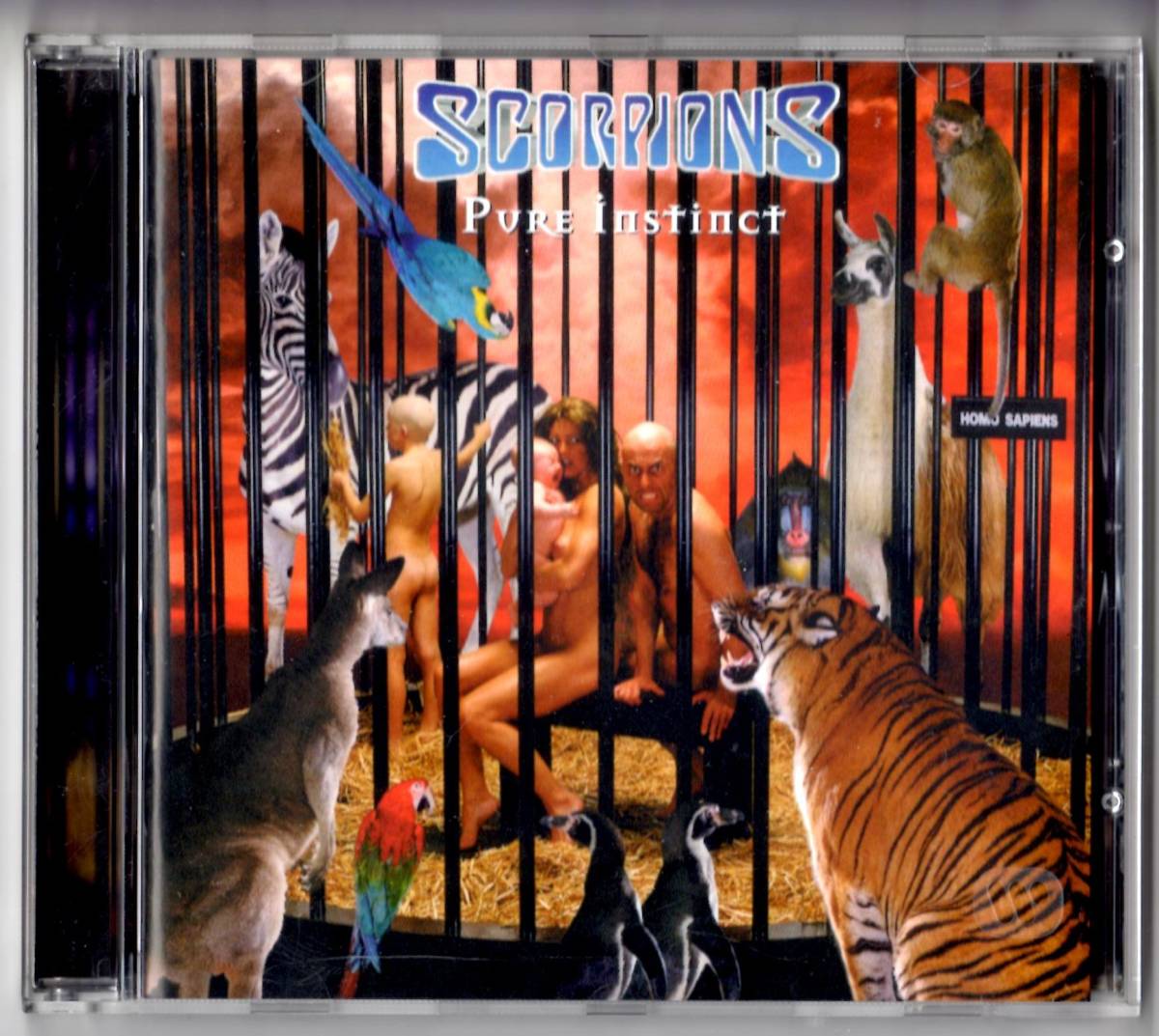 Used CD 輸入盤 スコーピオンズ Scorpions『ピュア・インスティンクト〜蠍の本能』- Pure Instinct(1996年発表)全11曲EU盤