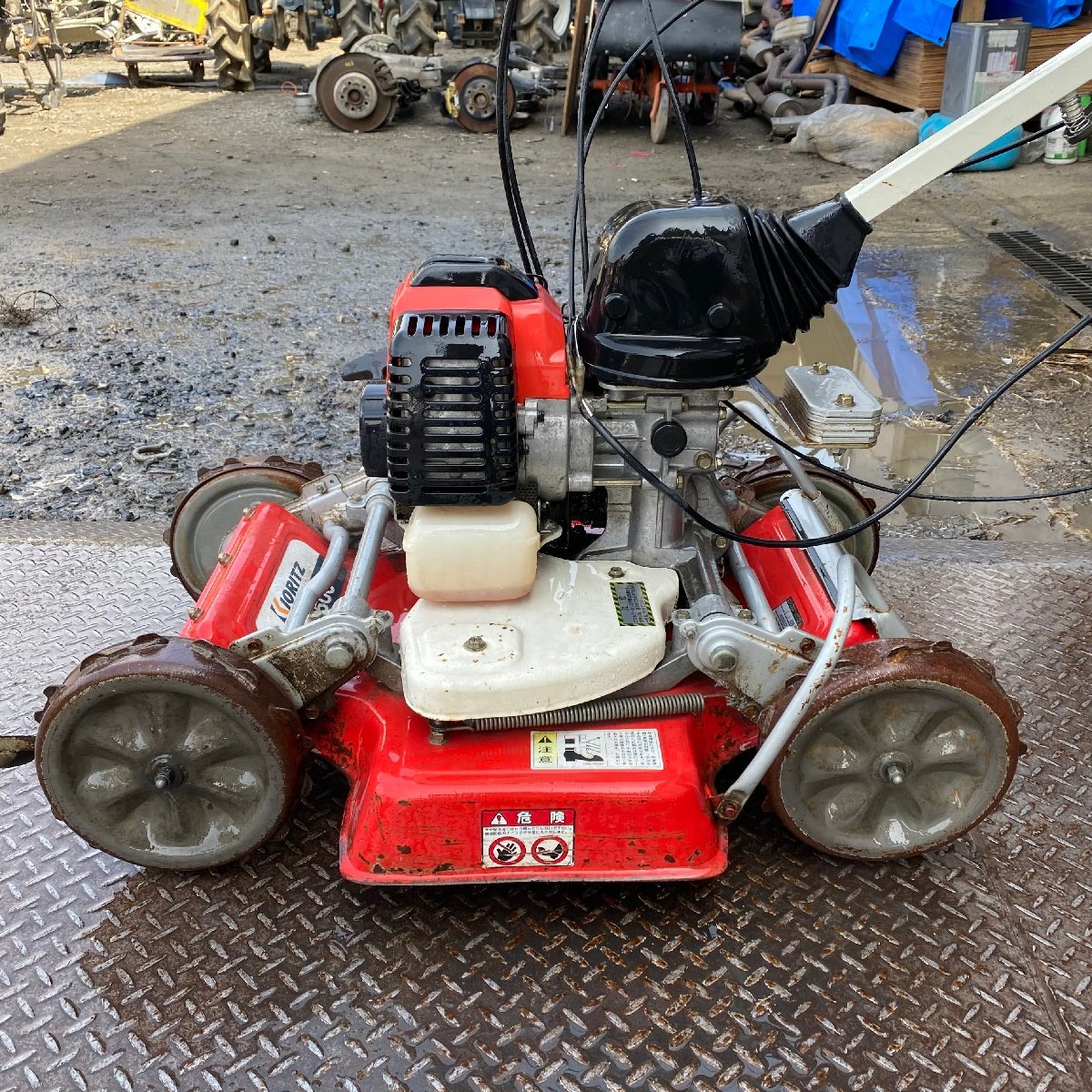 全国無料2023 ヤフオク! - 共立 スパイダーモア AZ500 4WD自走式