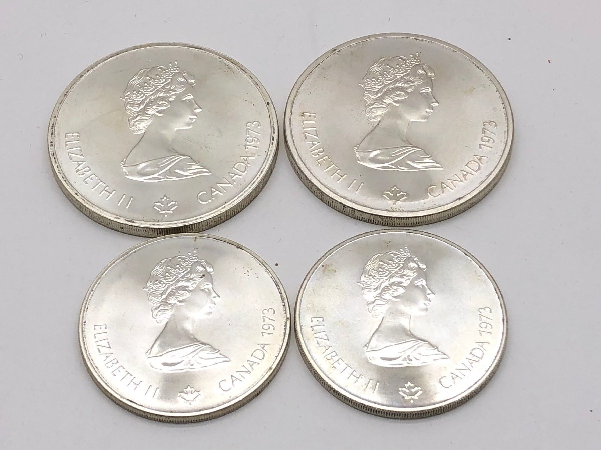 1976年モントリオールオリンピック記念硬貨 銀貨5ドル - 通販
