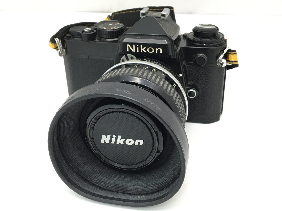 Nikon FE / NIKKOR 55mm 1:1.2 一眼レフカメラ ジャンク 中古 _画像1