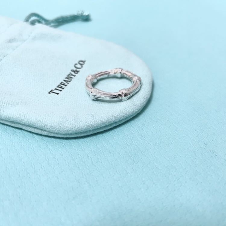 Tiffany&co. ティファニー バンブーリング シルバー 925 10号-