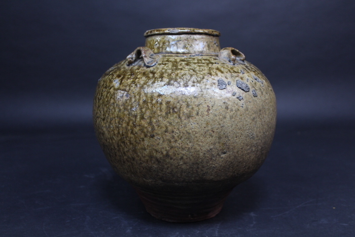 定番国産 ヤフオク! - 古丹波 四耳茶壺 壷 安い国産
