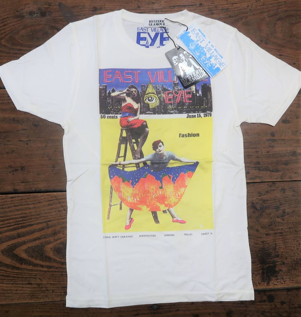 ヒステリックグラマー HISTERIC GLAMOUR Ｔシャツ EAST VILLAGEサイズ