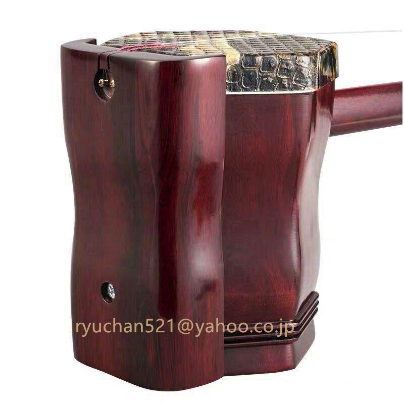 特売! 蘇州二胡 中国楽器 二胡 胡弓 未使用 セミハードケースセット