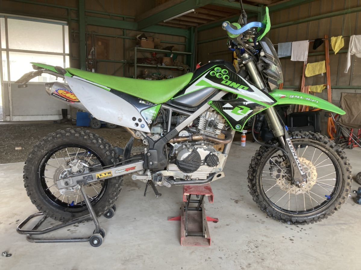dトラッカー125 ホイールセット オフロード 17/14インチ ホイールのみ