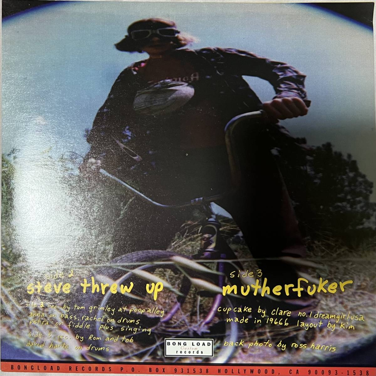 7”/Beck - Steve Threw Up/Mutherfuker/シングルオンリー