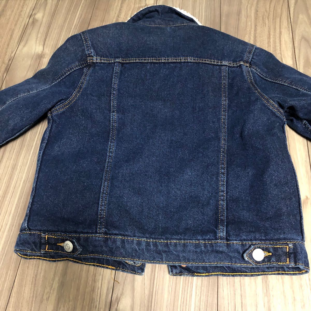ZARA デニムボアジャケット キッズ 120 122 デニムジャケット ZARA デニムボアジャケット キッズ 120 122 デニムジャケット