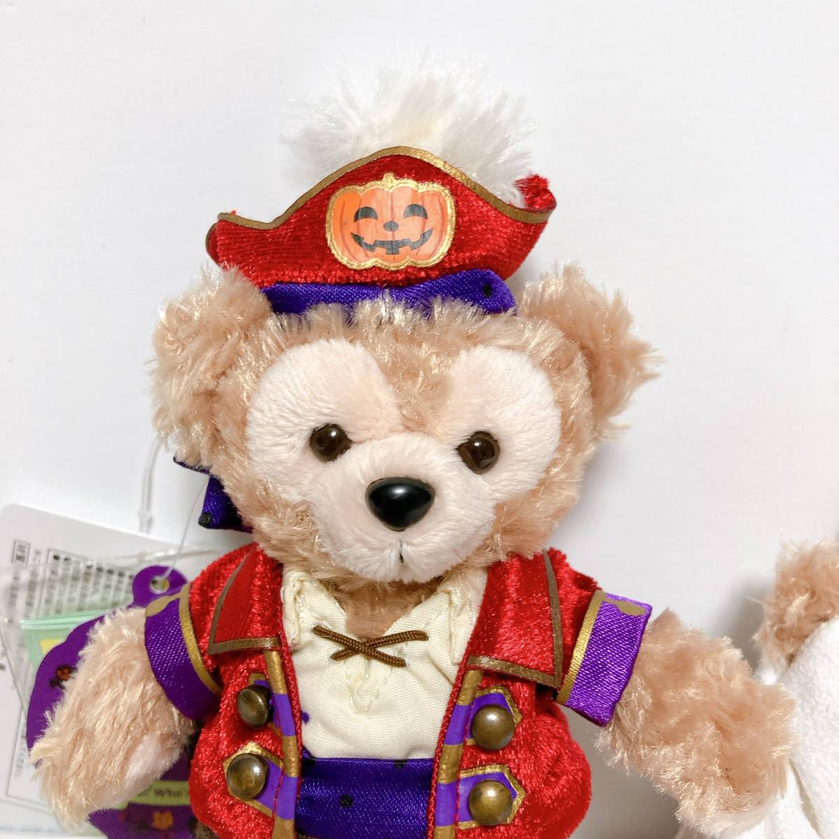 未使用・タグ付】ハロウィン 2016 ダッフィー ぬいぐるみバッジ