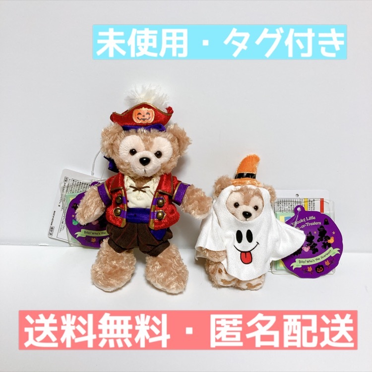 未使用・タグ付】ハロウィン 2016 ダッフィー ぬいぐるみバッジ