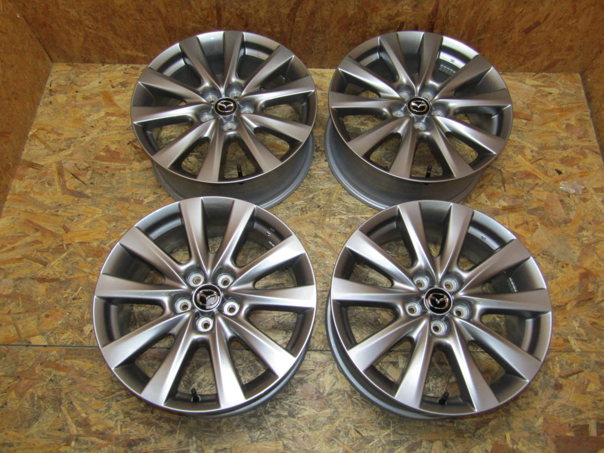 ☆マツダ3・MAZDA3 ☆純正アルミホイール ☆新車外し・美品 ☆18×7J