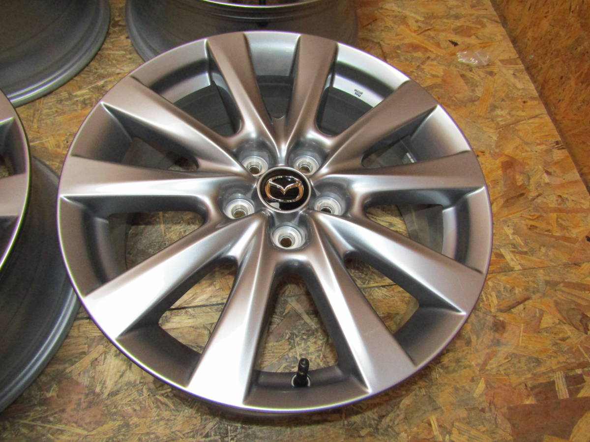 ☆マツダ3・MAZDA3 ☆純正アルミホイール ☆新車外し・美品 ☆18×7J