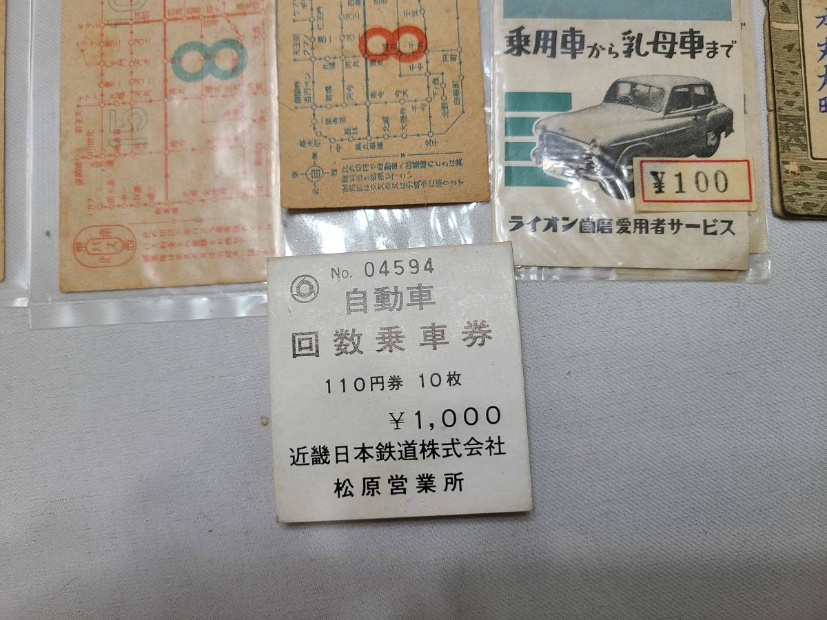 古切符】デパート巡り乗車券 穴なし 昭和8年 貴重 古切符 その他