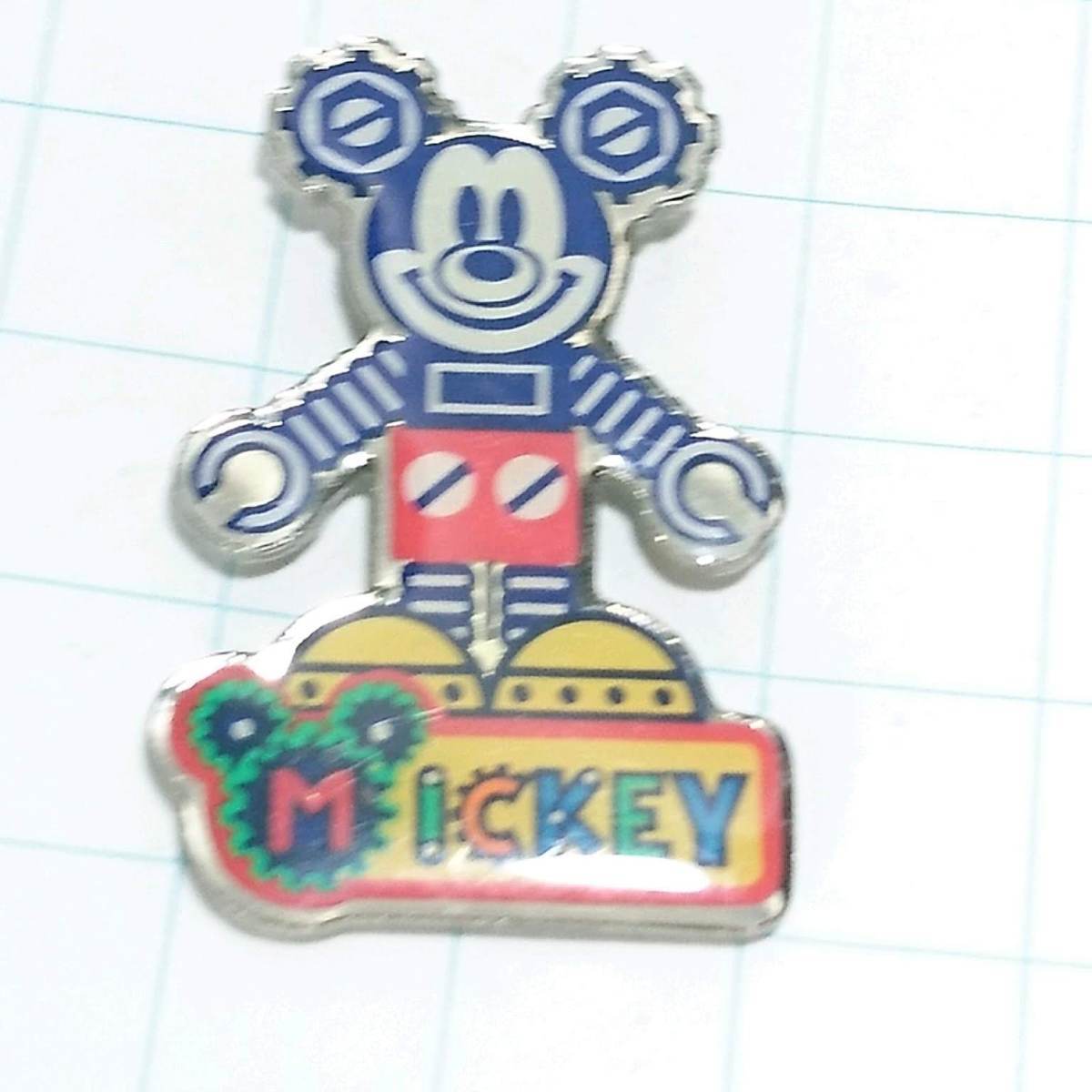 送料無料)ミッキーマウス ロボット TDL ディズニー ピンバッジ PINS ピンズ A06911_画像1