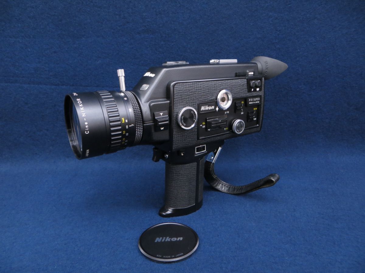★Camera78 Nikon R10 SUPER Cine-NIKKOR Zoom・C Macro 1:1.4 f=7～70㎜ 789745 ケース+説明書付★ニコン/ジャンク品/消費税0円_画像4