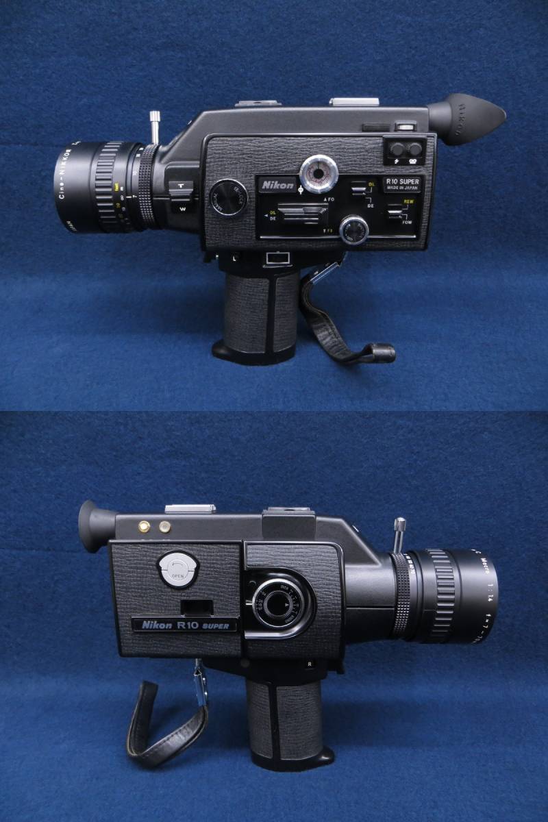 ★Camera78 Nikon R10 SUPER Cine-NIKKOR Zoom・C Macro 1:1.4 f=7～70㎜ 789745 ケース+説明書付★ニコン/ジャンク品/消費税0円_画像5
