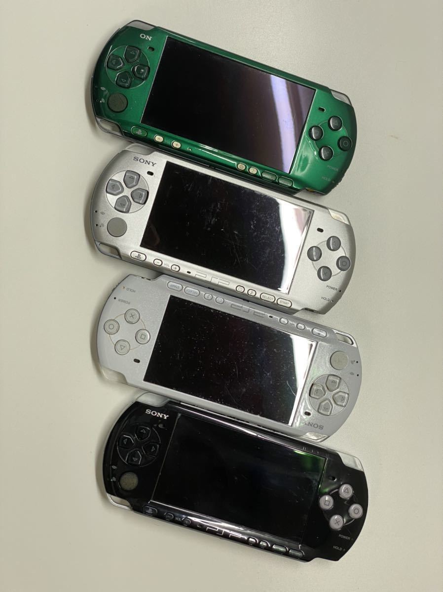 SONY PlayStation Portable PSP-3000 4台 本体のみ ジャンク品 未