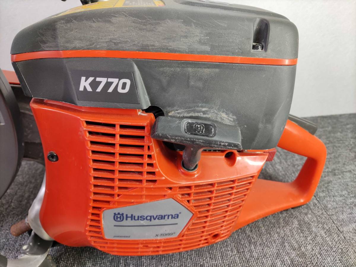 Husqvarna ハスクバーナ パワーカッター K770 エンジンカッター Husqvarna ハスクバーナ パワーカッター K770 エンジンカッター