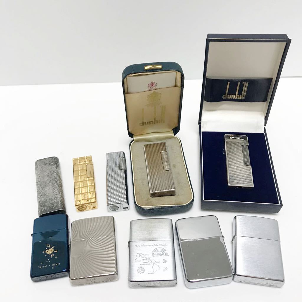 オイルライター/ガスライター 10個まとめて ジャンク Cartier/dunhill