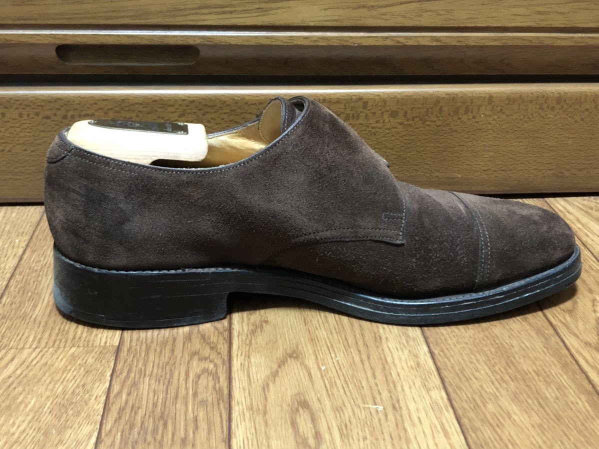 ジョンロブ ウィリアム 7E 9795 JOHNLOBB WILILIAM 6.5 7.5 ブラウン 茶色 スエード 7000 8000 8695_画像5