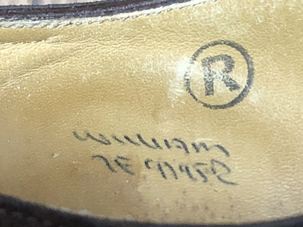 ジョンロブ ウィリアム 7E 9795 JOHNLOBB WILILIAM 6.5 7.5 ブラウン 茶色 スエード 7000 8000 8695_画像8