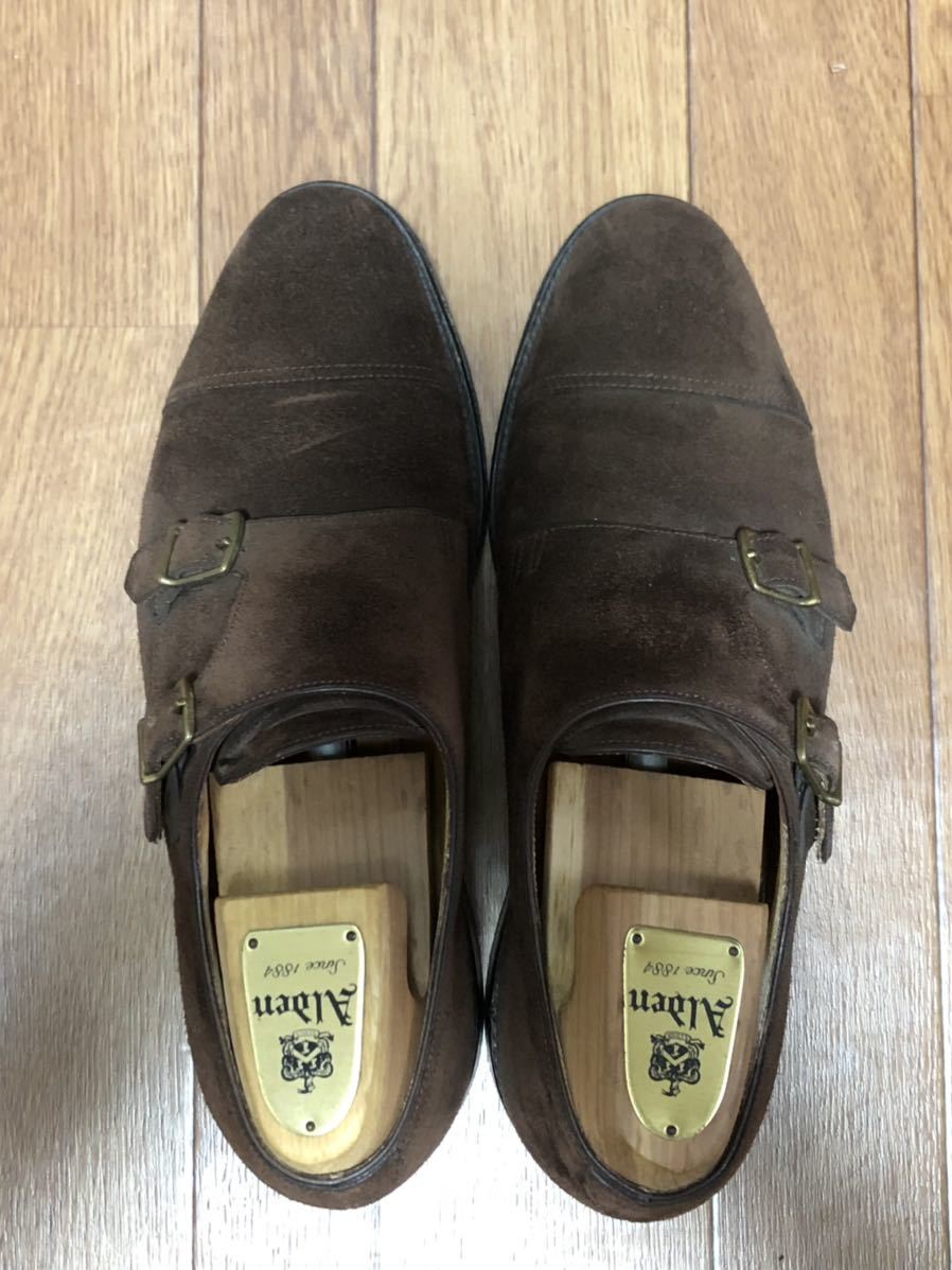ジョンロブ ウィリアム 7E 9795 JOHNLOBB WILILIAM 6.5 7.5 ブラウン 茶色 スエード 7000 8000 8695_画像3