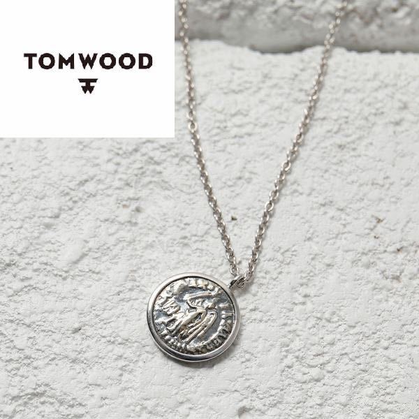シルバー】 TOM WOOD コインペンダント ネックレス JUQBp-m10744896250