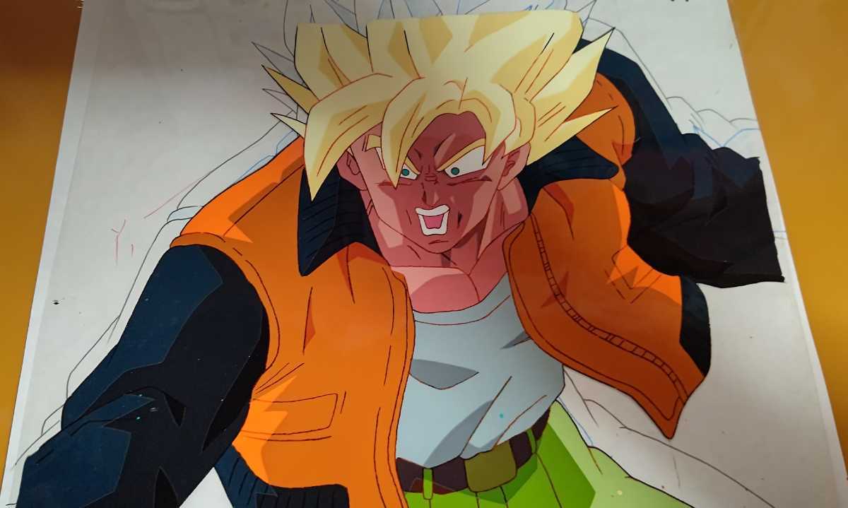 ドラゴンボール セル画 スーパーサイヤ人孫悟空 0423♯10 ドラゴンボール セル画 スーパーサイヤ人孫悟空 0423♯10