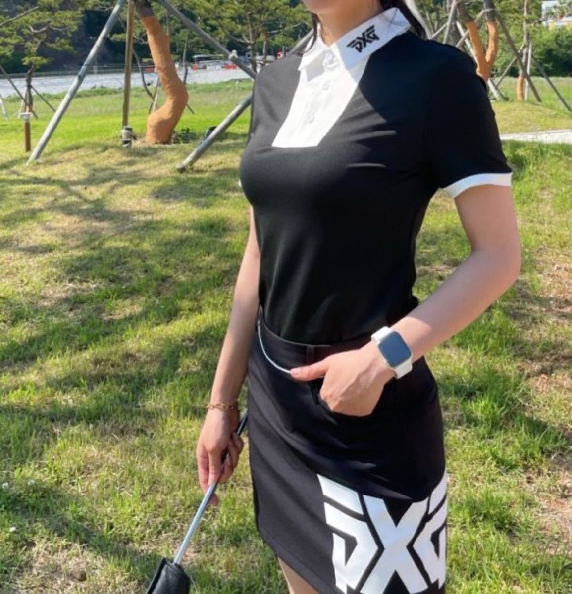 レディース ゴルフウェア ニットトップス PXG - ウエア(女性用)