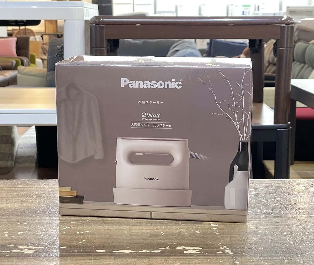 新品!! 未使用品!! Panasonic/パナソニック 2WAY衣類スチーマー NI
