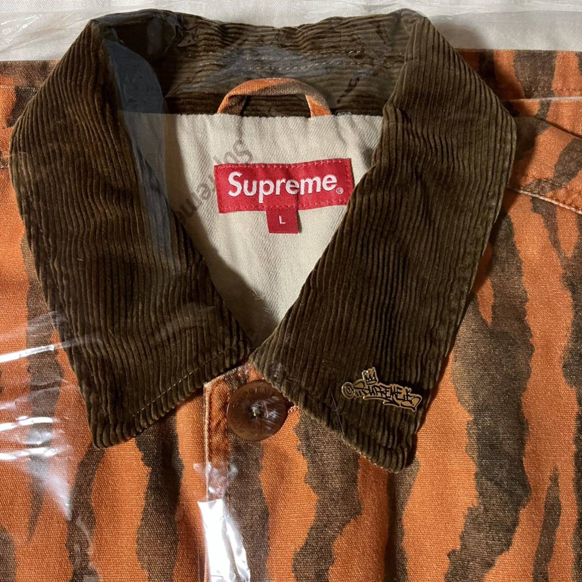 Supreme Barn Coat シュプリーム バーンコート Large タイガー