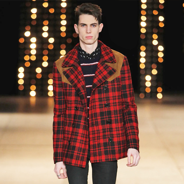 14aw saint laurent paris ウールチェスターコート 黒48 www.ndc.gov.af