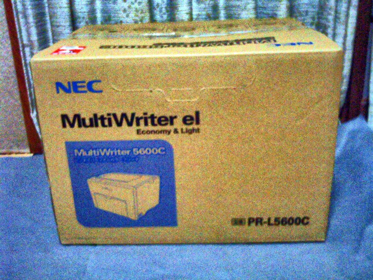 NEC カラー レーザープリンター MultiWriter PR-L5600C 未開封未使用品　ジャンク品 NEC