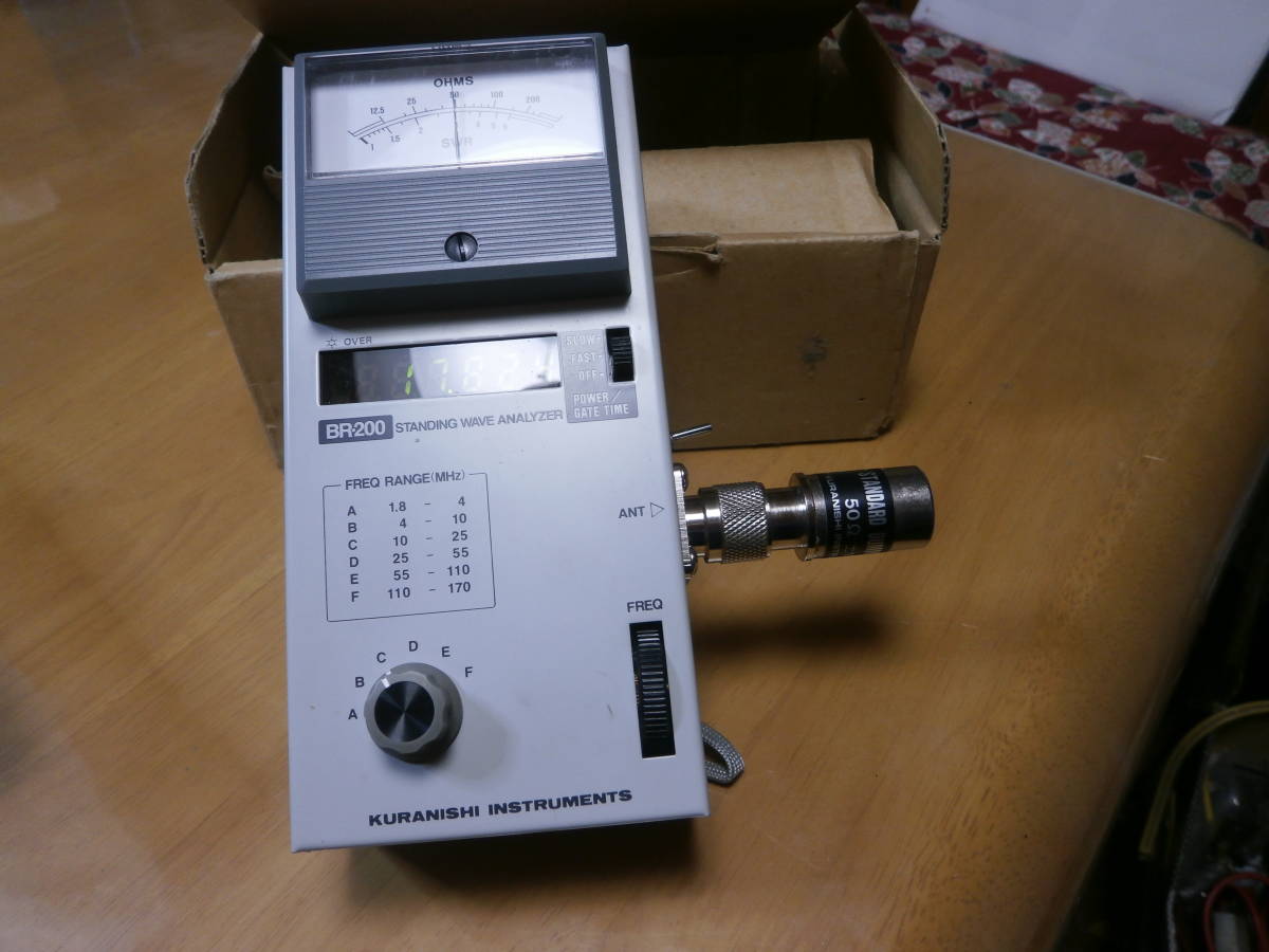 ディスカウント クラニシの アンテナアラナイザーBR-200元箱 説明書