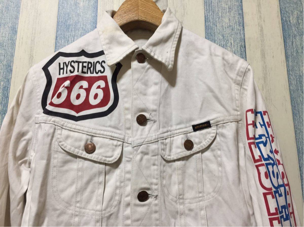 HYSTERIC GLAMOUR ヒステリックグラマー 背面ロゴ ブルゾン used