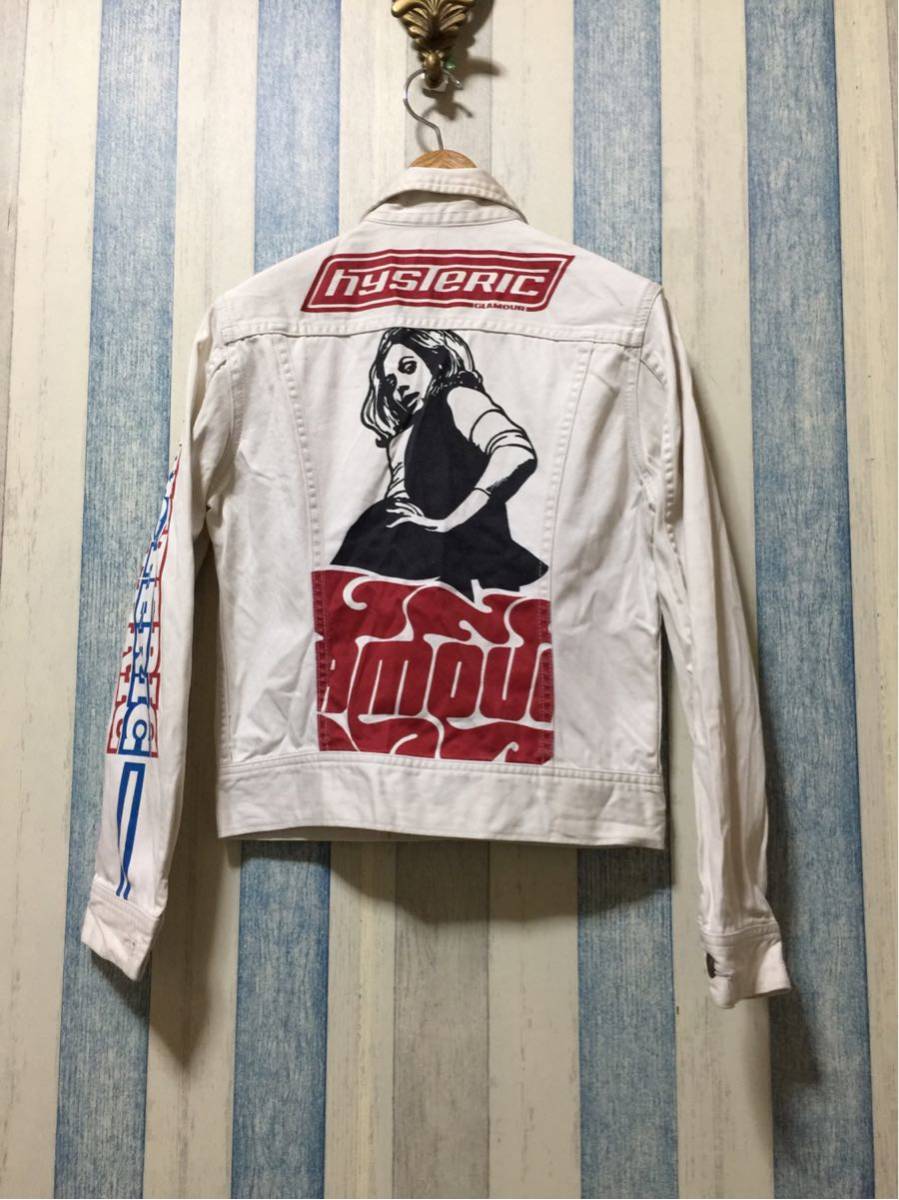 HYSTERIC GLAMOUR ヒステリックグラマー 背面ロゴ ブルゾン used