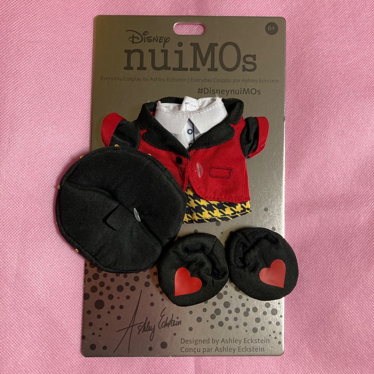 新品　nuiMOs ぬいもーず　ぬいぐるみ専用コスチューム 不思議の国のアリス　ハートの女王風ジャケットセット