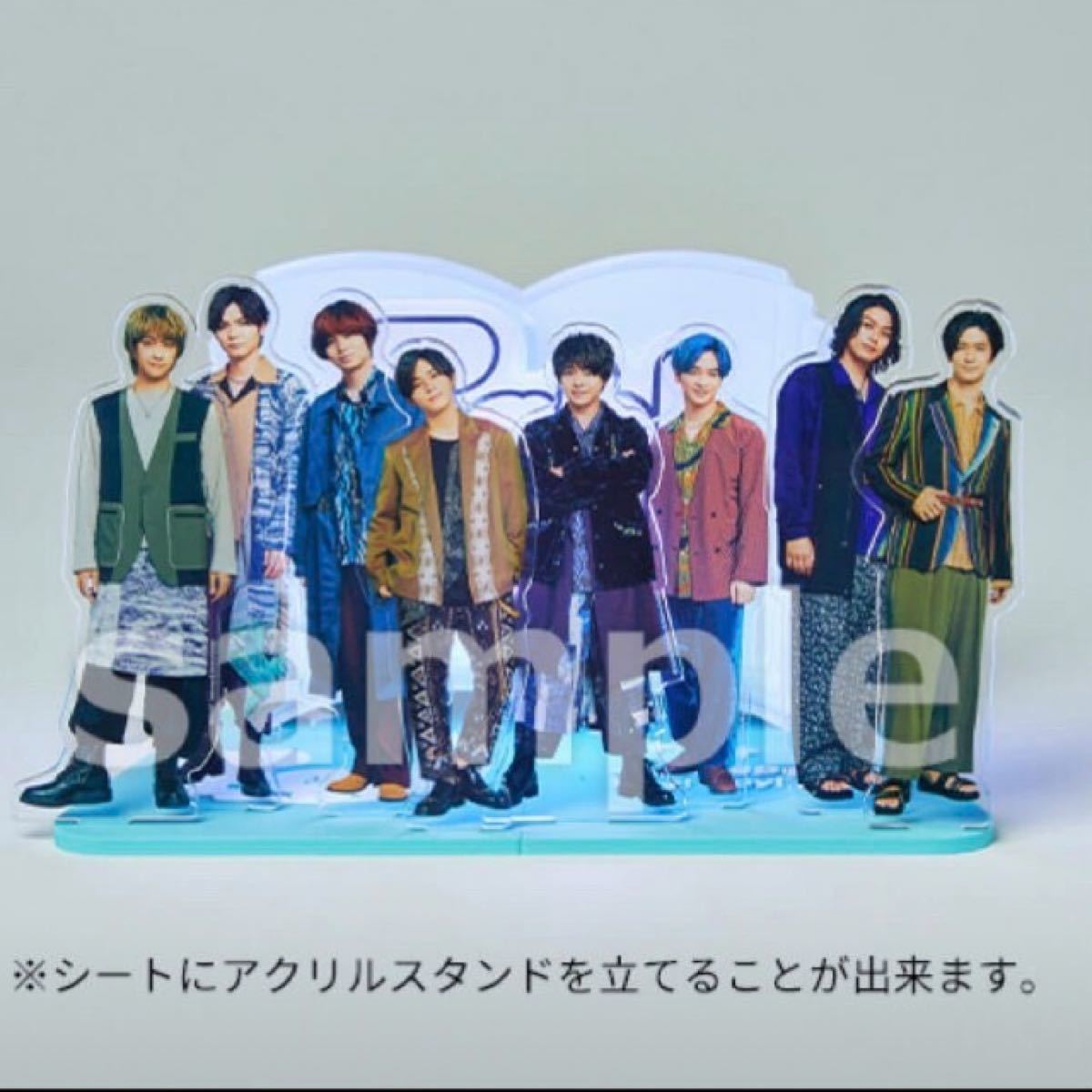 Hey Say JUMP Fab アクリルスタンド8体とルームライトスタンドセット