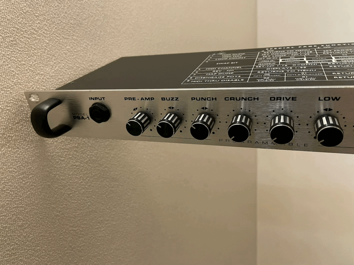 高い素材高い素材TECH21 SANSAMP PSA-1 (サンズアンプ) 器材