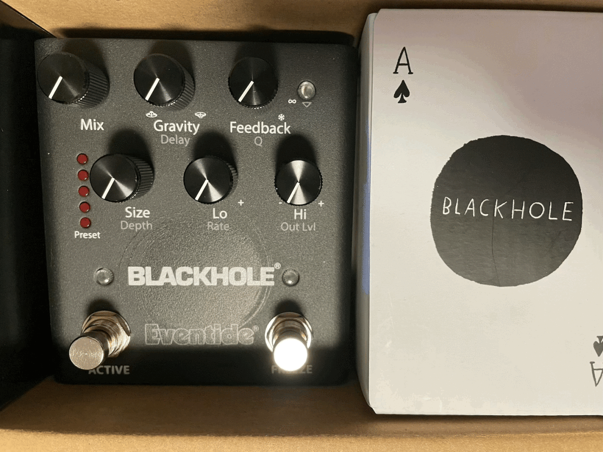 Eventide BLACKHOLE リバーブ エフェクター-