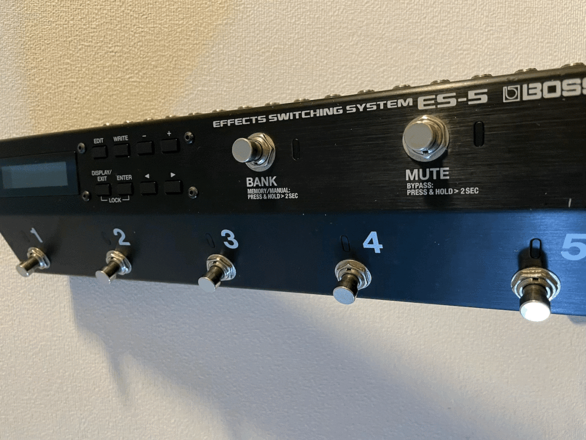 BOSS ES-5 スイッチャー 5ループ プログラマブルスイッチャー