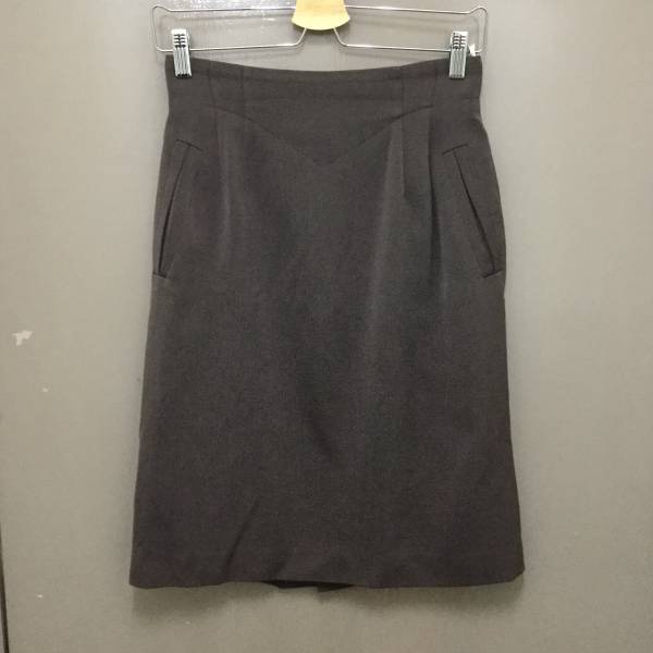 Christian Dior шерсть узкая юбка L/ низ 